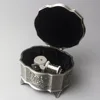 Rosiking Emboss Alloy Metal Music Box Wind Up Castle in the Sky For Frends Girl Christmas and Children Birthday Gift 6