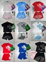 Vêtements en coton tendance, t-shirt décontracté d'été, shorts, Central Cee Y2k, vêtements pour femmes et hommes, tenue, t-shirts, streetwear, hauts, shorts 2