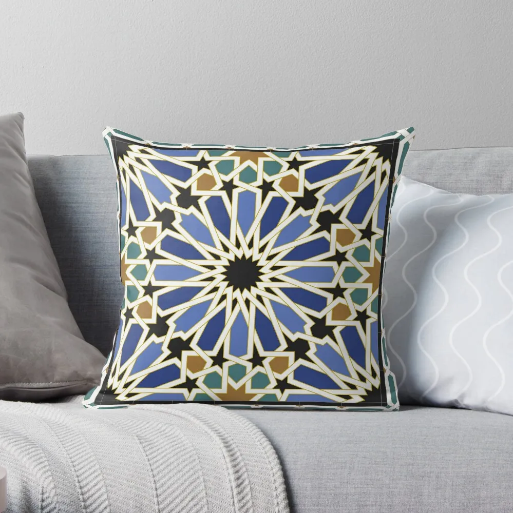 

Arabic Tile I Throw Pillow Luxury Pillow Case Decorative Cushion Cover Christmas Throw Pillows Covers