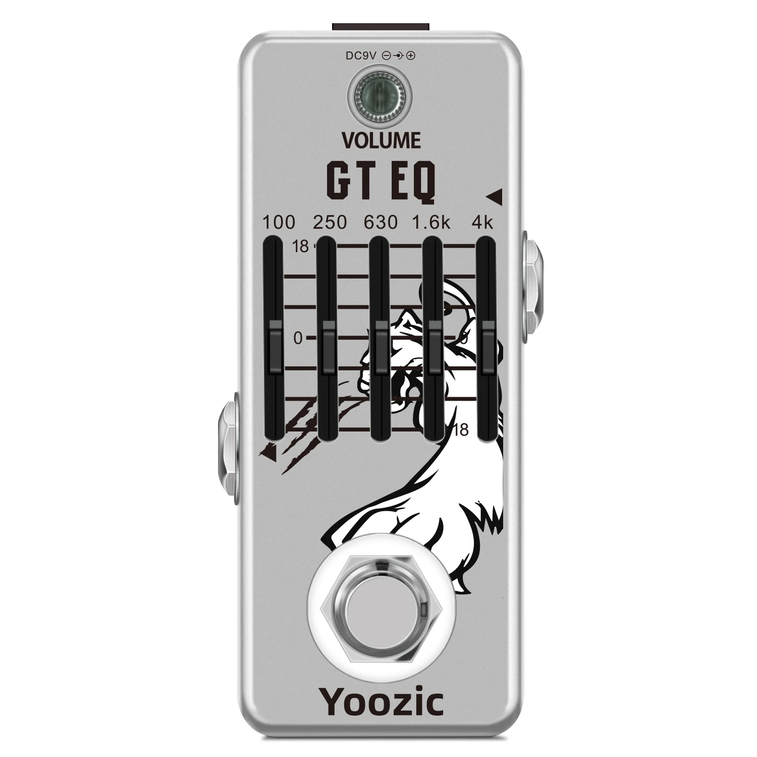 

Yoozic LEF-317A Guitar EQ, педаль для электрогитары, полностью металлические аксессуары для электрогитары