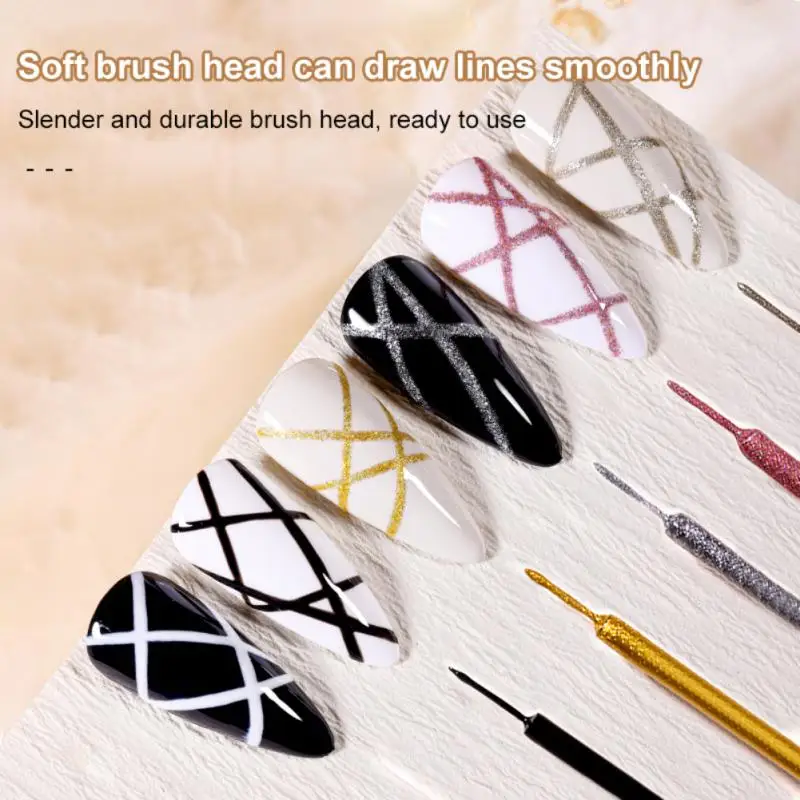 

Diy Nails Quick-drying Tough And Durable Resin Nail Polish Manicure Nail Accessories Pull Line Gel Without Pungent Smell 10ml
