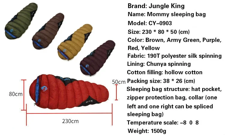 Cold Weather Sleeping Bag 2