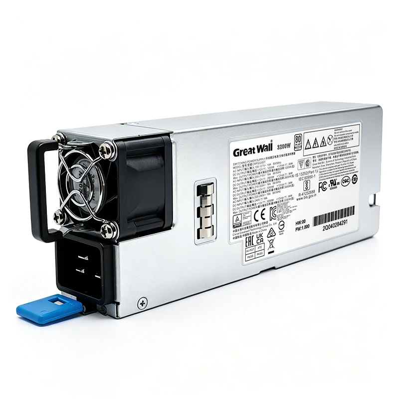 CRPS3200T 오리지널 그레이트 월 3200W 단일 12V PMBus 콜드 레던시 전원 공급 장치 80PLUS 티타늄 핫 스왑 서버 PSU