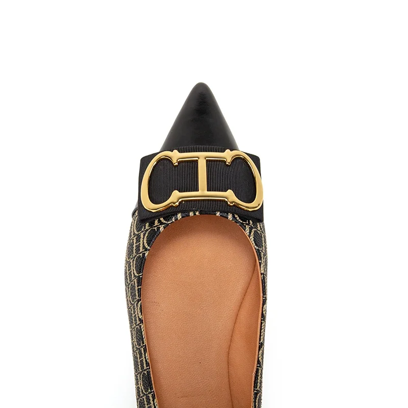 أحذية C-H النسائية الجديدة المدببة المضادة للانزلا...