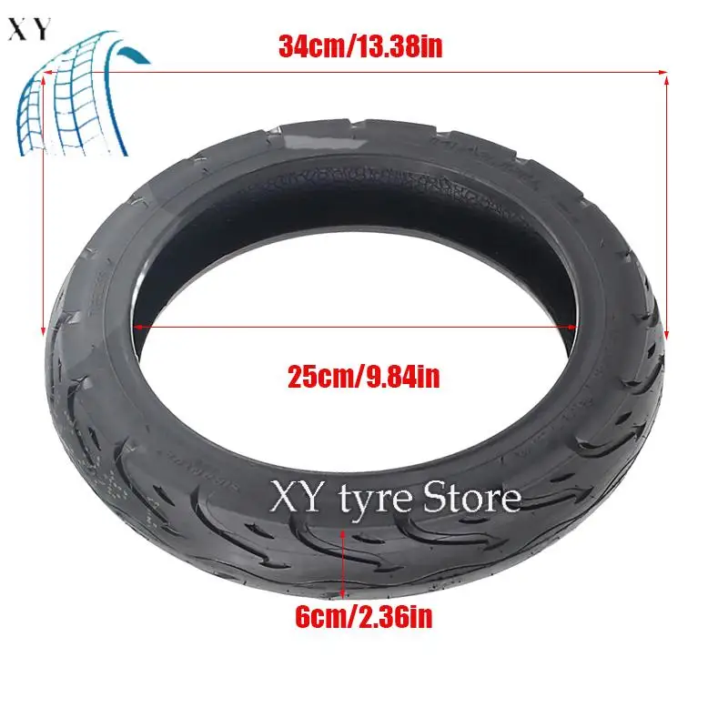 Pneumatico per vuoto per bici elettrica 14 * 2.125 14 pollici 14 * 2.125 Pneumatico tubeless per bicicletta elettrica 14x2.125 Pneumatico tubeless E-Bike 14 pollici - immagine 2