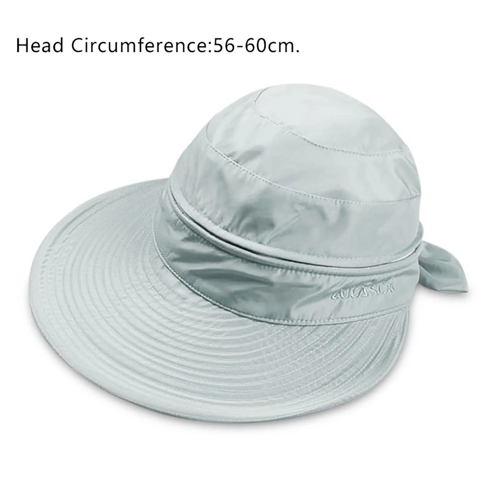 Women Bowknot Big Visor Cap Outdoor Beach Sun Design Hat for Friend Family Neighbors Gift - Image 3