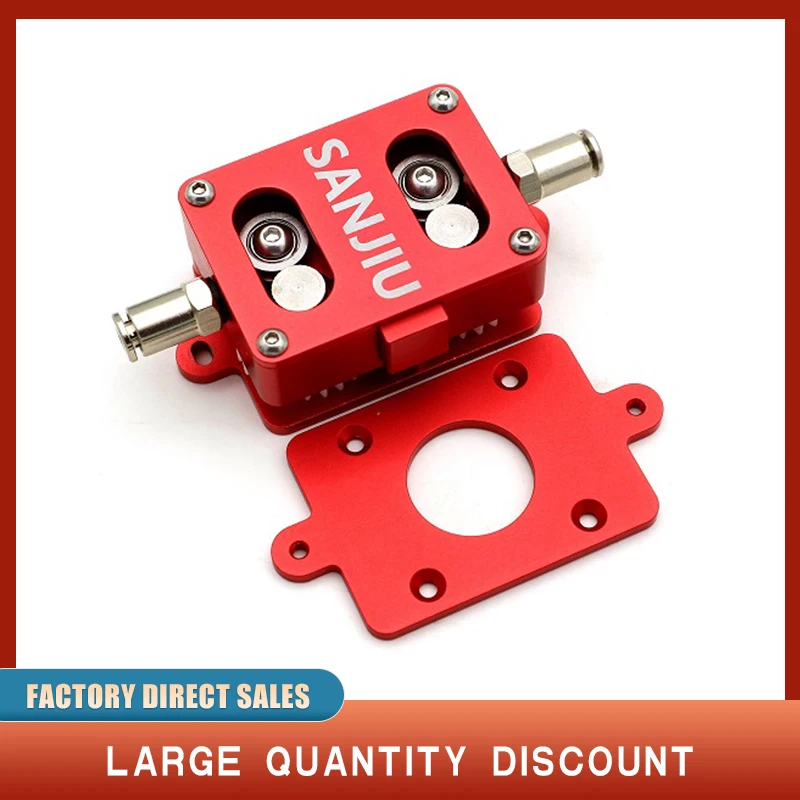 

UM2 UM2+ 2Extended+ Extruder Feeder Double wheel Reducer 1.75/2.85/3mm Filament System Extruder 3D Printer