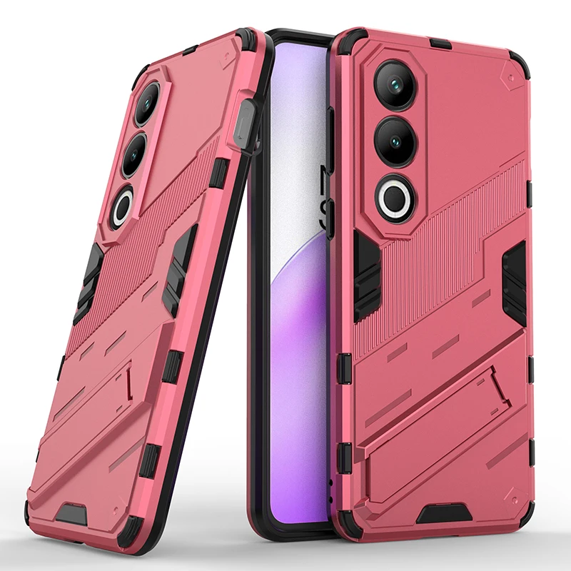 Shockproof Armor Case with Kickstand and Anti-Fall Protection
