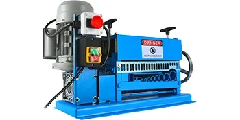 

Electric Wire Stripping Machine 370W 1.5mm-38mm Cable Stripper Peeling W/ 11 Channels & 10 Blades Removing Plastic Rubber