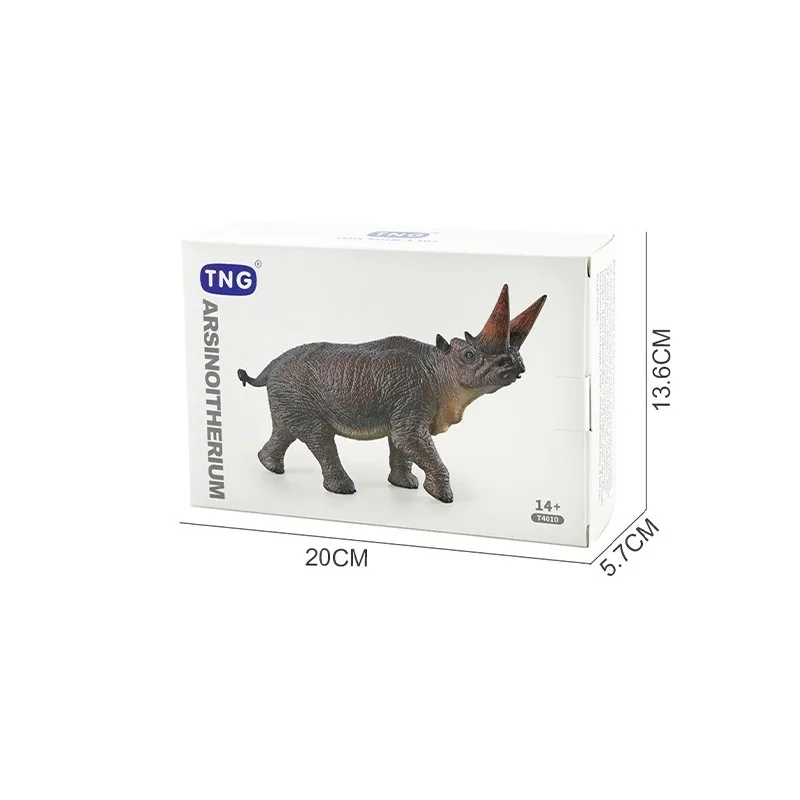 Figura giocattolo di arsinoitherario animale preistorico TNG - immagine 5
