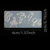 Nailart Squirrel Silicone Mold 3D Carving Silica Gel Template 4
