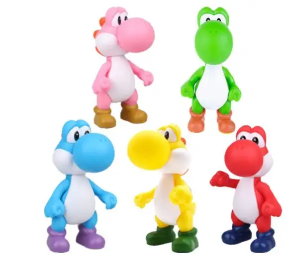 12Cm Super Mario Figures Toys Super Mario Bros Bowser Luigi Koopa Yoshi Mario Maker Odyssey Pvc Action Figure Model Dolls Toy