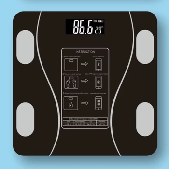 Bluetooth Smart Electronic Scale – Precision Weight Scale for Home, Intelligent Mode, Stylish Gift Option 1