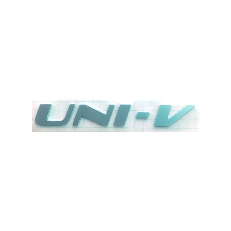 차량 ABS 글자 로고 데칼 스티커 창안 UNI-T UNI-V UNI-K UNI T V K AWD 후면 트렁크 부트 알파벳 엠블럼 스티커
