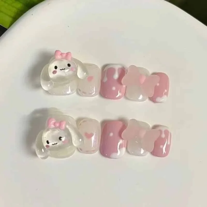 Cute Handmade Press On Nails Set - Image 5