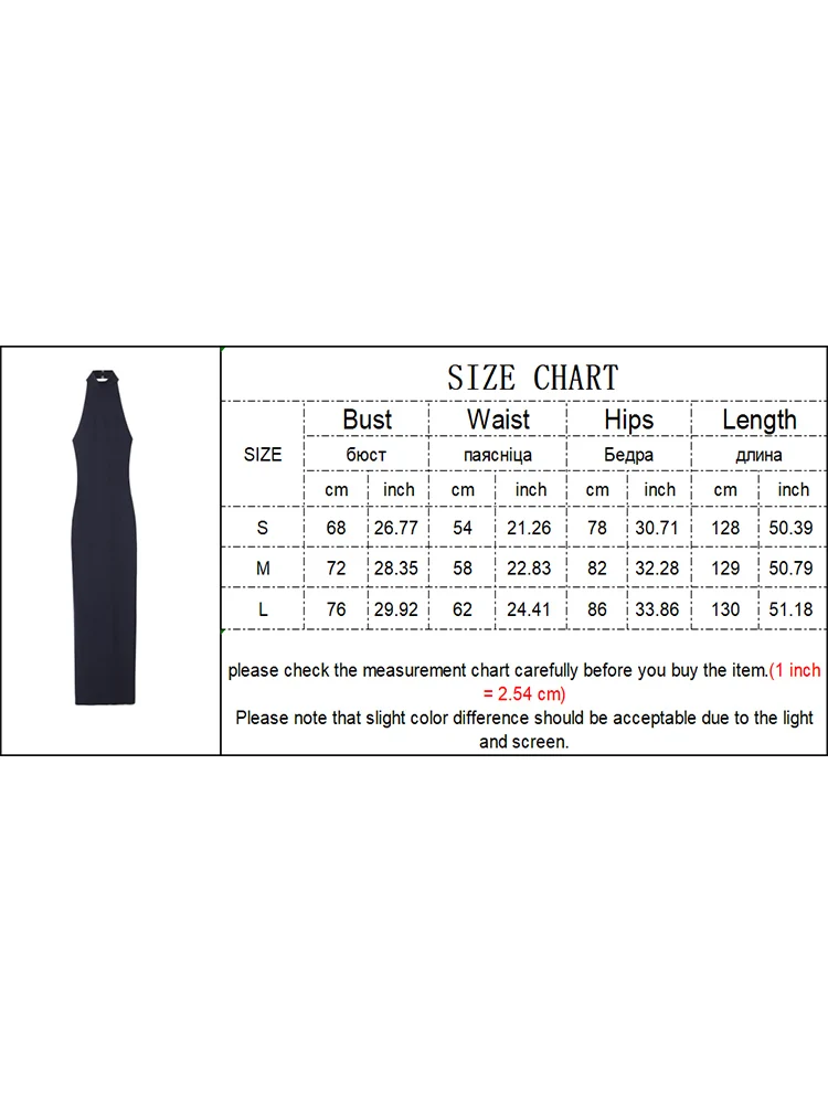 TFMLN Women Halter Neck Long Dress Chic Off Shoulder Backless Sexy  Maxi Dress Spring Summer Women Elegant Solid Party Dress