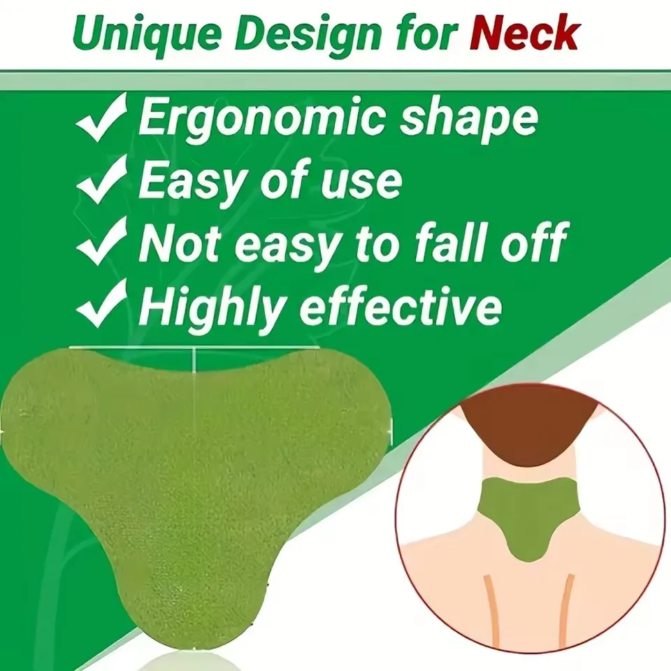 Neck Moxibustion Patch Mugwort Heat Patches For Neck Shoulder Back Waist Hand Hot Assistive Care Patch