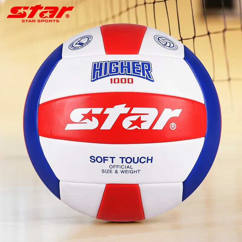 

STAR Volleyball Entry Level HIGHER 1000 NO.5 Ball Training Competition Hard Volleyball Soft Touch Volleyball VB815
