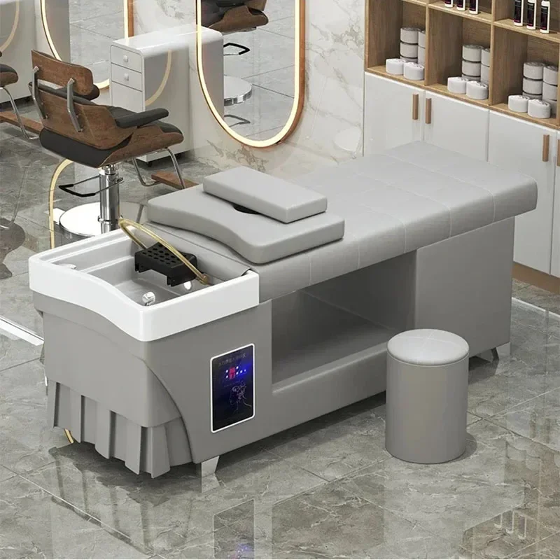 

Shampoo Sink Beauty Salon Chair Head Spa Massage Bed Water Shaving Salon Chairprofessional hairdressing washer Furniture