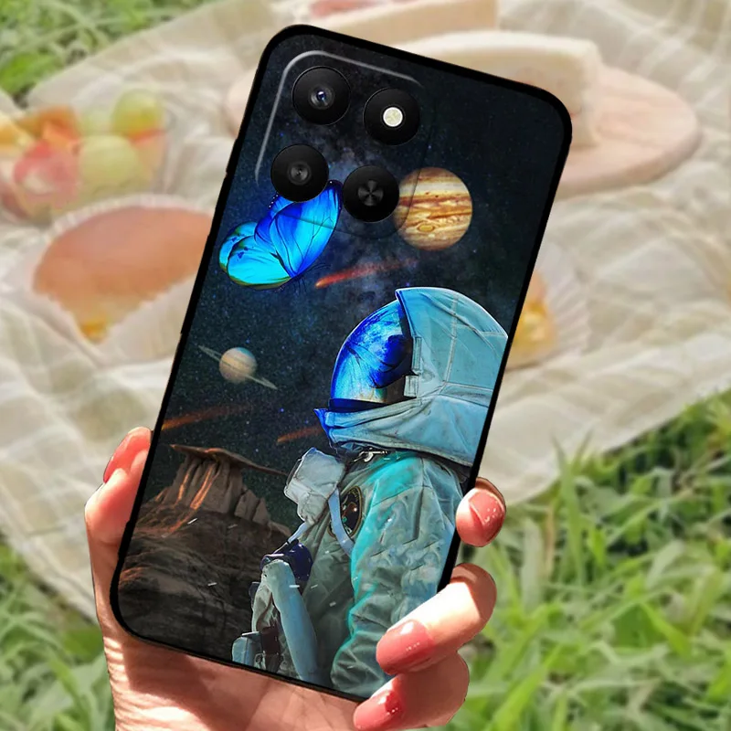 Stylish Cool Wolf Lion Design Soft Silicone TPU Phone Case