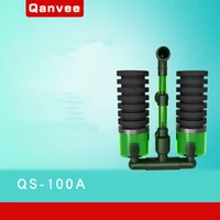 Qanvee QS200 Water Sponge Filter Media Aquarium Fish Tank Shrimp Plant Air Pump Oxygen Accessories Foam Fishbowl Ecoflow Filtro 2