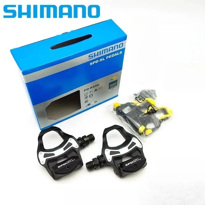 시마노 PD-M540 M520 R550 R7000 클립리스 페달 SPD SPD-SL 경량 산악 로드 자전거 사이클링 업그레이드 교체 부품