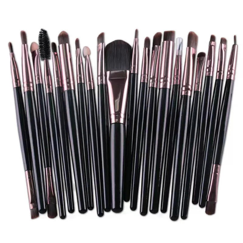 20pcs Eye brush Complete eyeshadow Brush Beauty Tool Explosive neutral logo Free Eyeliner brush 6