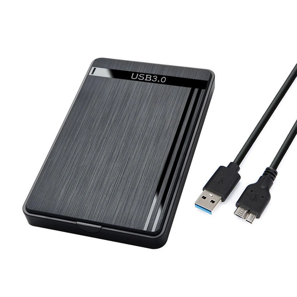 External Hard Drive Case 2.5" SATA To USB3.0 For SSD HDD