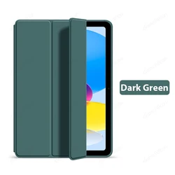Premium Protective Tablet Case - Sleek and Stylish Design - Air 4 Air 5 (Dark Green)