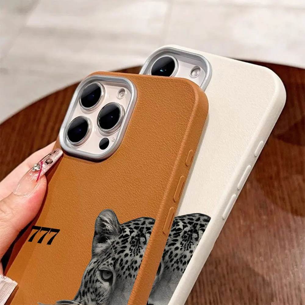 Cool Black Leopard Pattern Shockproof Soft Phone Case