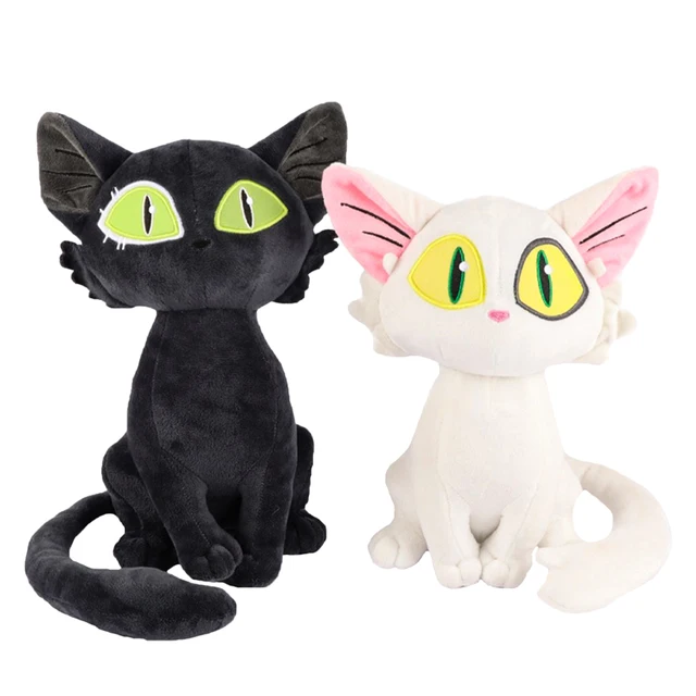 にじぱぺっと ぬい服 着ぐるみ おすわり フリルメイド黒ねこ 赤×千鳥柄①