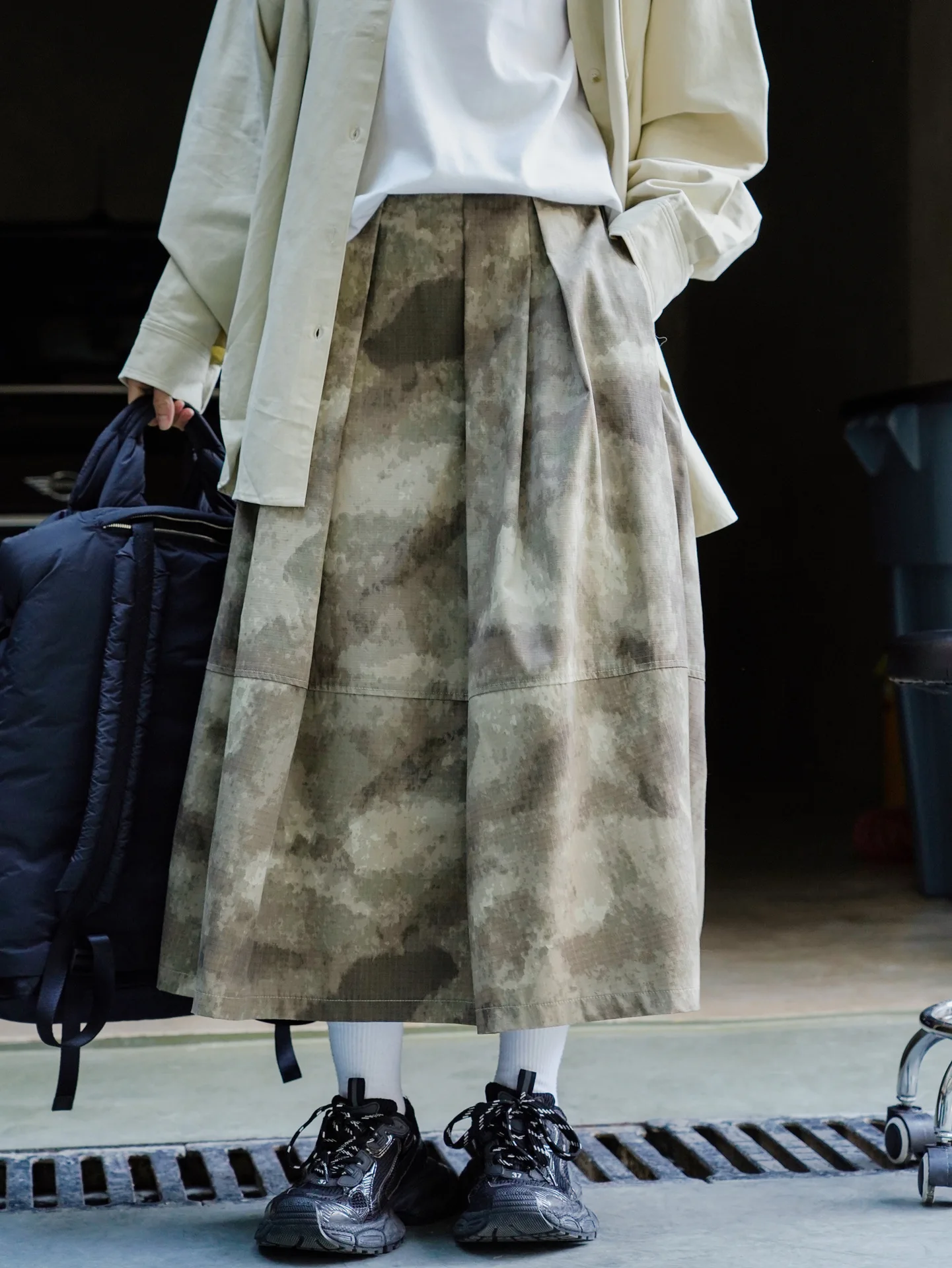 

Весенне-осенняя Женская Повседневная фэнтезийная цветная свободная полуюбка с высокой талией