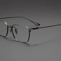 Réplique de conception de lame japonaise série ACT, montures de lunettes légères de luxe en titane pur 9.9g pour hommes, lunettes de tempérament Elite 2