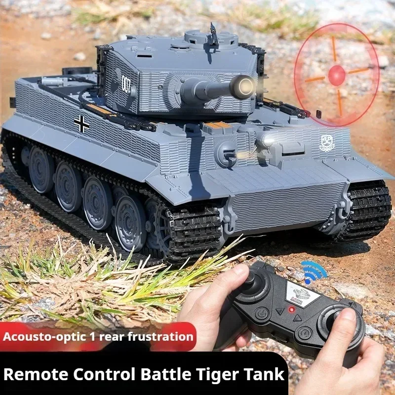 cool stuff battle tank toy:1/24 robot chassis rc tank track,remote control car,tiger tank model sticker,radio control kids toys 3