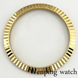 Premium Stainless Steel Watch Bezel - High - Quality Outer Ring - Fit 39mm Case (Gold)