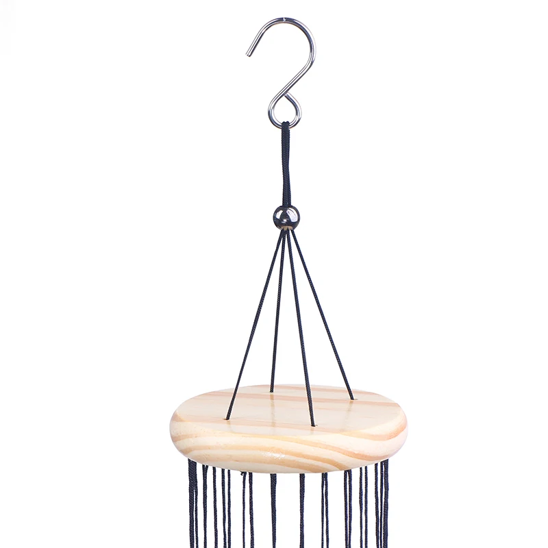 New 12 Tubes Wind Chimes Pendant Aluminum Tube Metal Pipe Wind Chimes Bells Balcony Outdoor Yard Garden Home Decoration 1PC 5
