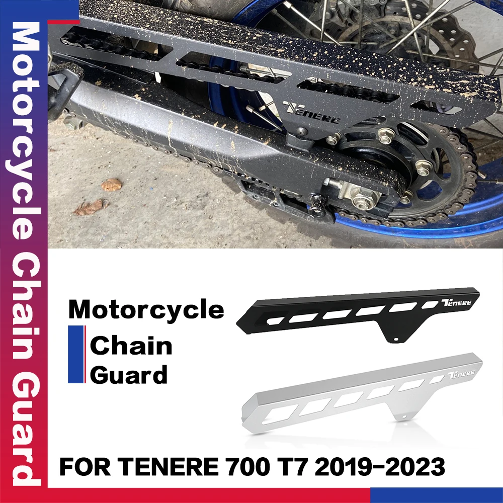 

For Yamaha Tenere 700 T7 XTZ700 Tenere Tenere700 2019 2020 2021-2023 Moto Parts Rear Wheel Drive Chain Guard Cover Protection