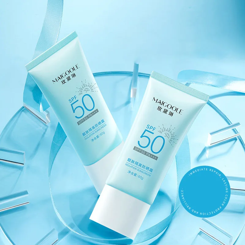 Facial Body Sunscreen Long Lasting UV Protector Moisturizing Repair Facial Skin Protective Cream Waterproof Sun Cream Isolation