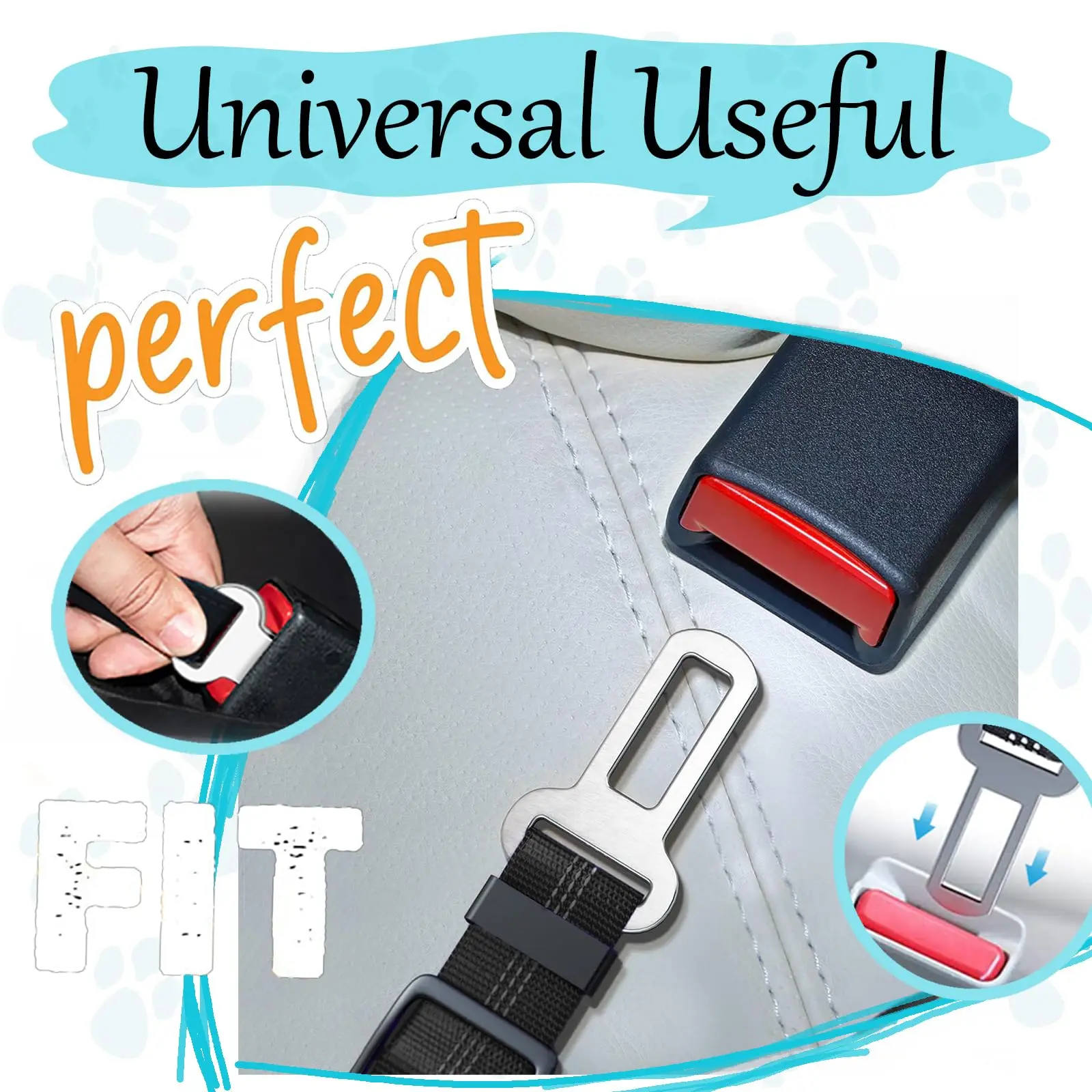 Heavy Duty Dog Car Seat Belt 4