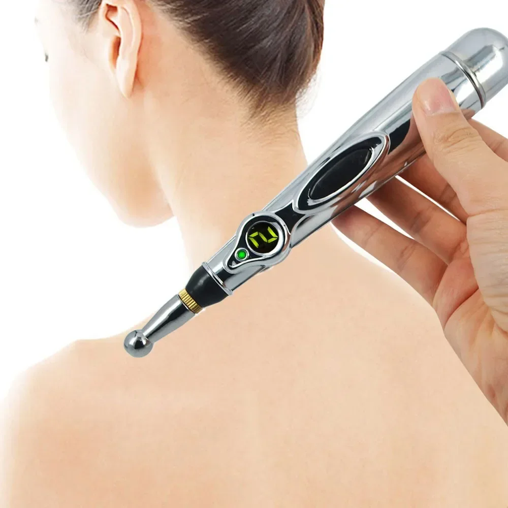 Acupuncture Pen Electric Meridians Acupuncture Machine Magnet Therapy Heal Instrument Meridian Energy Pen Face Care pain management 810nm deep tissue acupuncture cold laser therapy machine for dog and horse