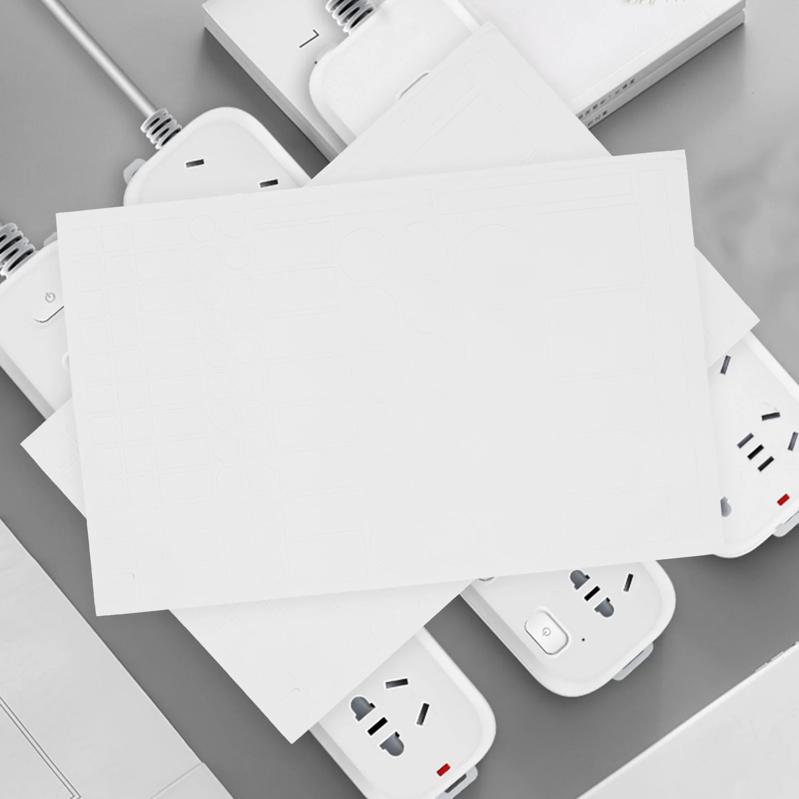 전자 EVA 쉐이드 블랙아웃 스티커, 빛 차단 LED 전자 음영 스티커, 4 매