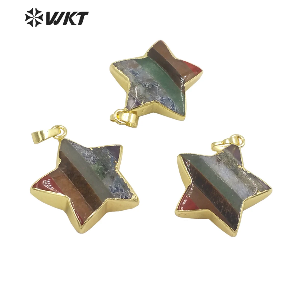 

WT-P1868 WKT 2022, милый стиль, драгоценный камень, милый стиль, позолоченная подвеска, женский подарок, модные ювелирные украшения для вечеринки
