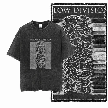 تي شيرت قطني مطبوع عليه قطة، بتصميم جرافيكي حصري، للجنسين 7