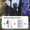Naturehike 5-Section Trekking Pole Carbon Fiber Aluminum Alloy Folding Teleskopic Ultralight Walking Stick Hiking Climbing Stick 3