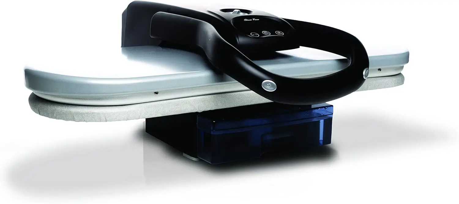 Steam Press (1500W) | Professional Steamer with 26" Non-stick Pressing Surface, Digital Controls with 5 5