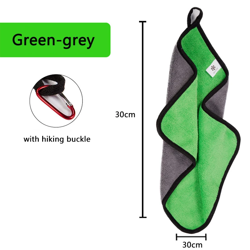 Outdoor Fishing Professional Towel with Safety Buckle Hook Thickened Cotton  - AliExpress