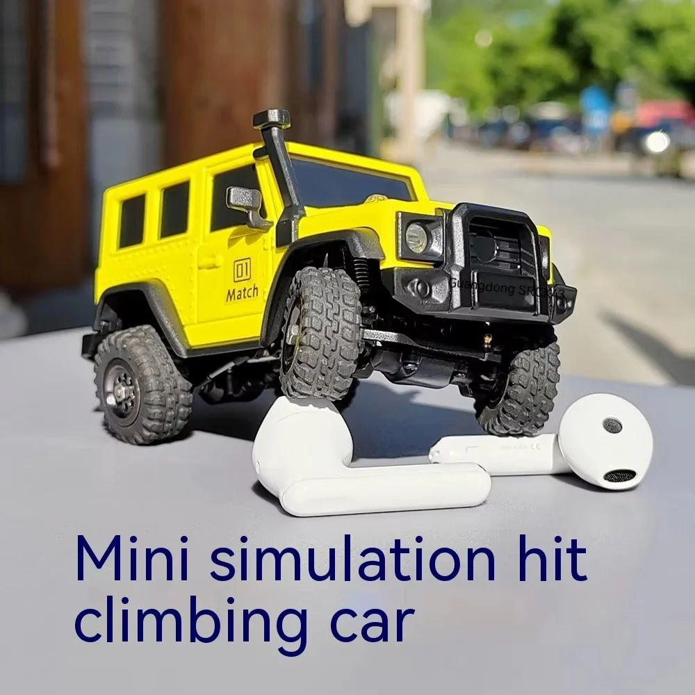 Ldarc Radian X43 1/43 Mini Rc Remote Control Simulation Off Road Climbing Vehicle Four Wheel Drive Model Car Desktop Toy 2
