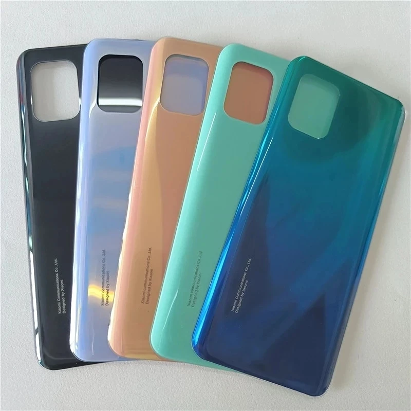 

For Xiaomi Mi 10 Lite Mi10 Lite 5G Battery Back Cover 3D Glass Panel Rear Door Glass Housing Case