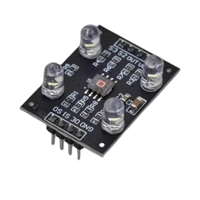 ���� �ν� ����, ���� �ν� ��� PCB, �Ƶ��̳� DIY ���, DC 3-5V �Է�, TCS230, TCS3200, 1 ��