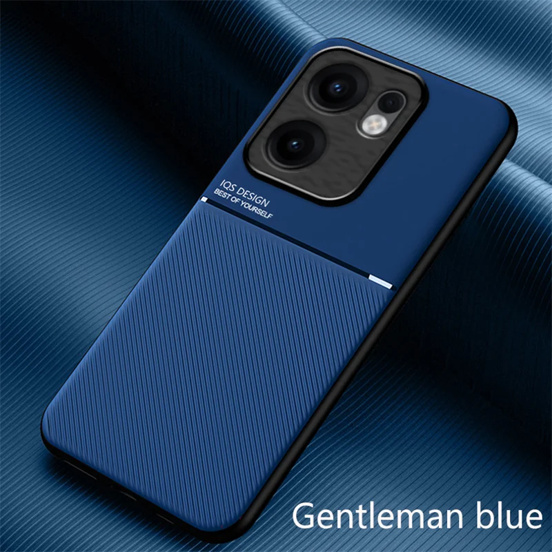 Luxury Soft Leather Phone Case with Car Magnetic Holder